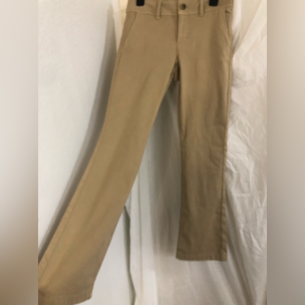 American Eagle stretch khaki style tan beige pants size 4 regular brand new